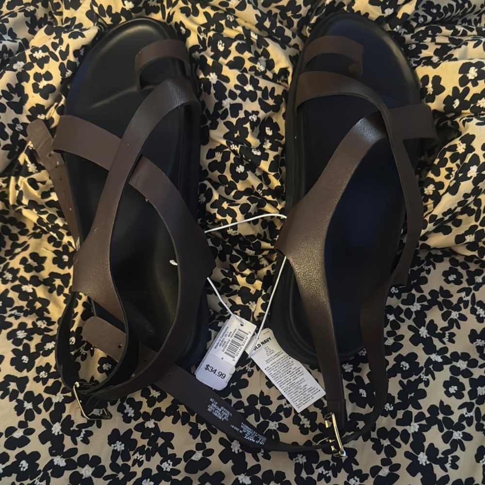 Brown Strappy Women's Sandals - Classic Summer Style
